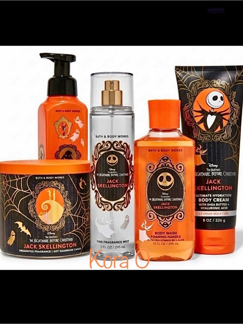 🧡The Nightmare Before Christmas Jack Skellington Body Care🧡